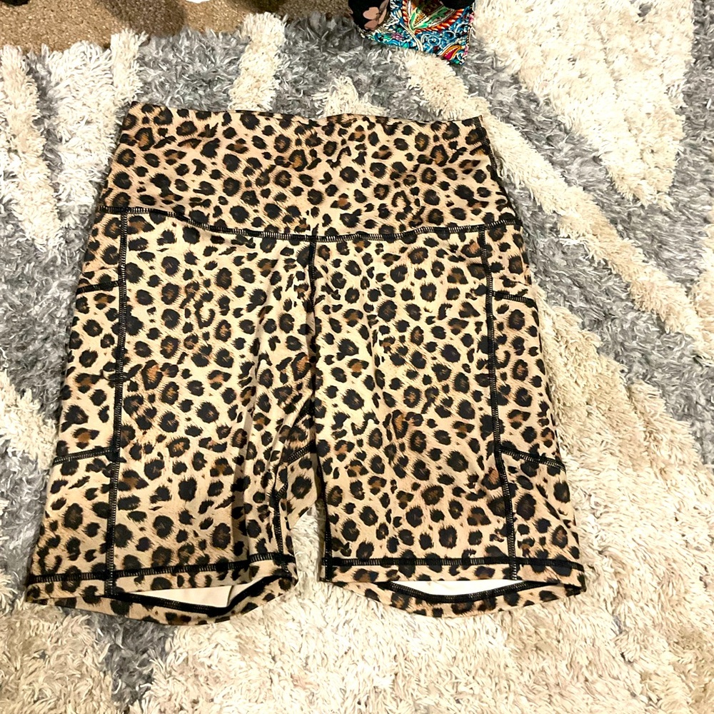 WOMENS COLORFUL KOALA BIKER SHORT SZ XL NWOT